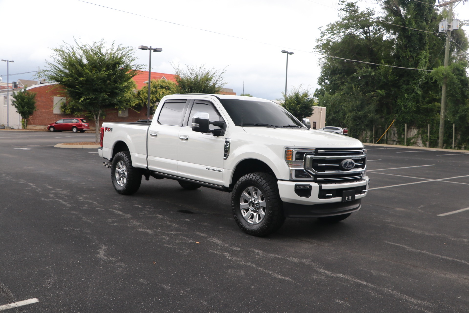 Used 2021 Ford F250 SUPER DUTY SRW PLATINUM DIESEL WB 4WD W/NAV For