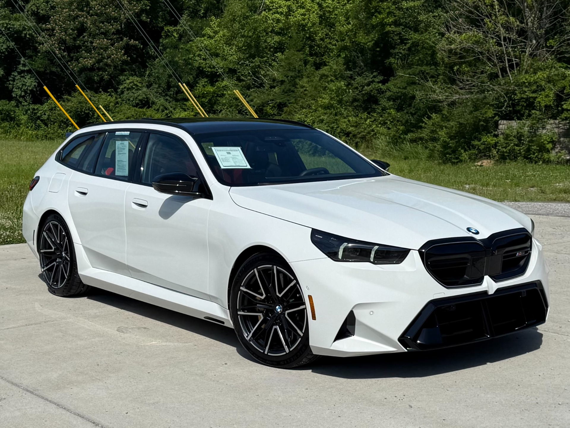 Alpine White 2025 BMW M5 Touring AWD Wagon All-Wheel Drive 8-Speed Automatic