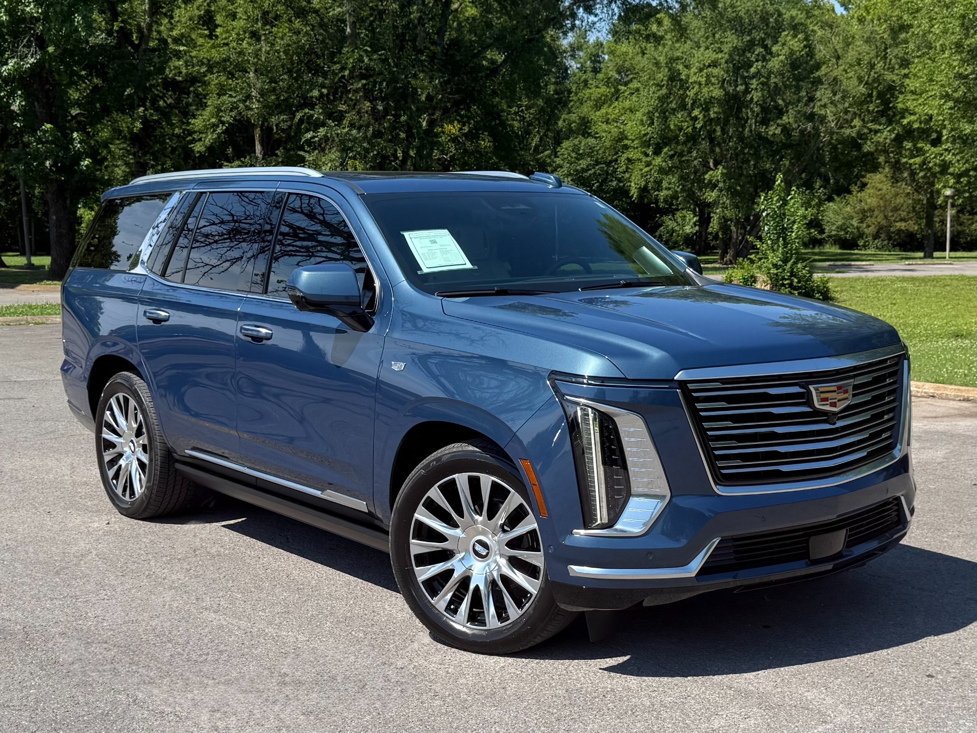 Deep Sea Metallic 2026 Cadillac Escalade SUV / Crossover Rear-Wheel Drive Automatic
