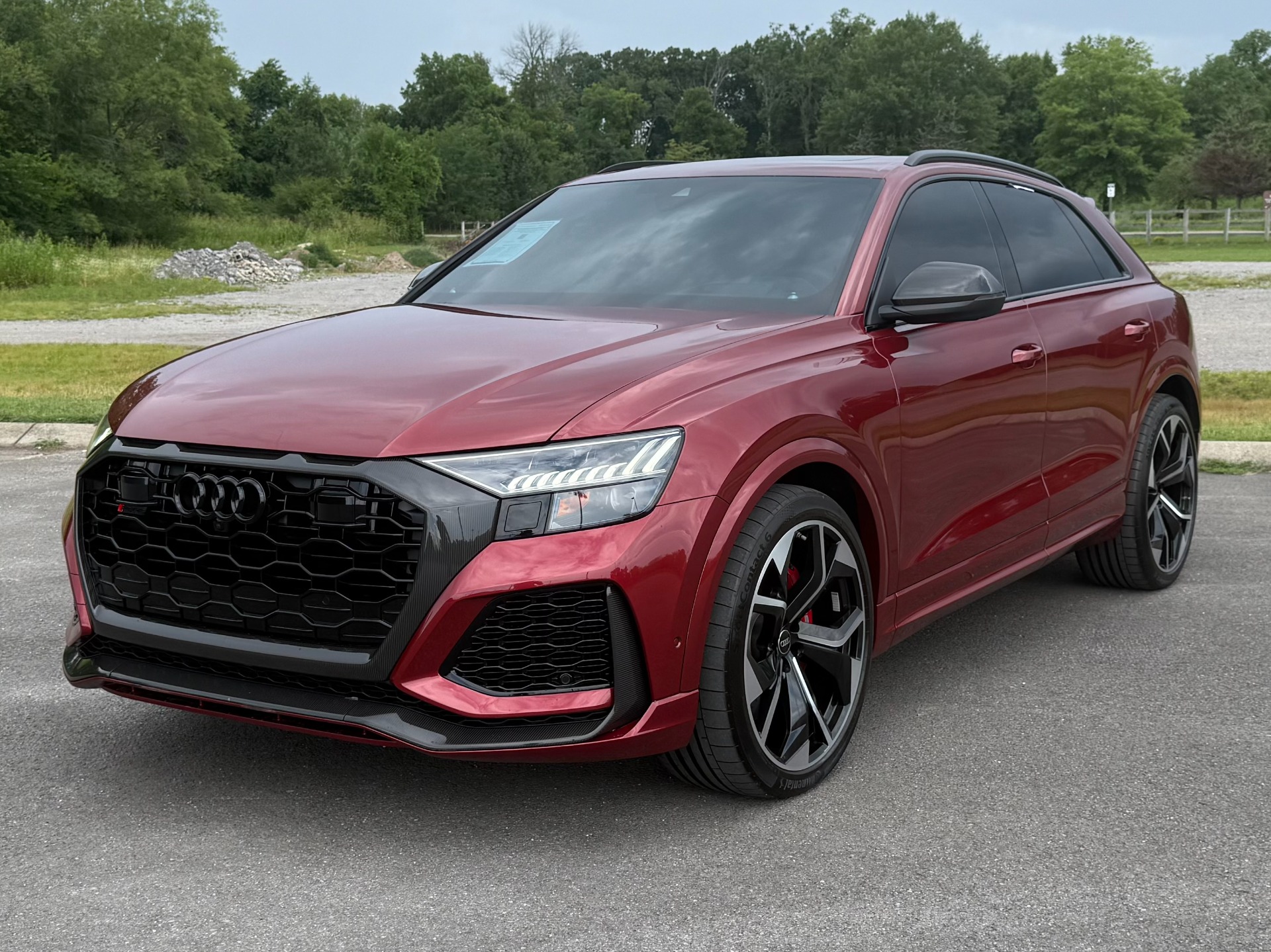 Matador Red Metallic 2024 Audi RS Q8 SUV / Crossover All-Wheel Drive 8-Speed Automatic