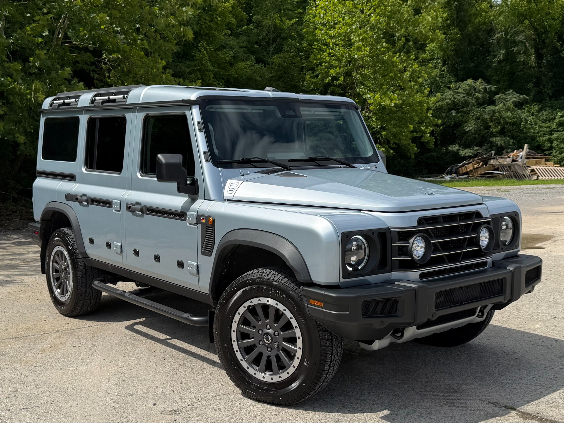 Sterling Silver Metallic 2024 Ineos Grenadier SUV / Crossover Four-Wheel Drive 8-Speed Automatic