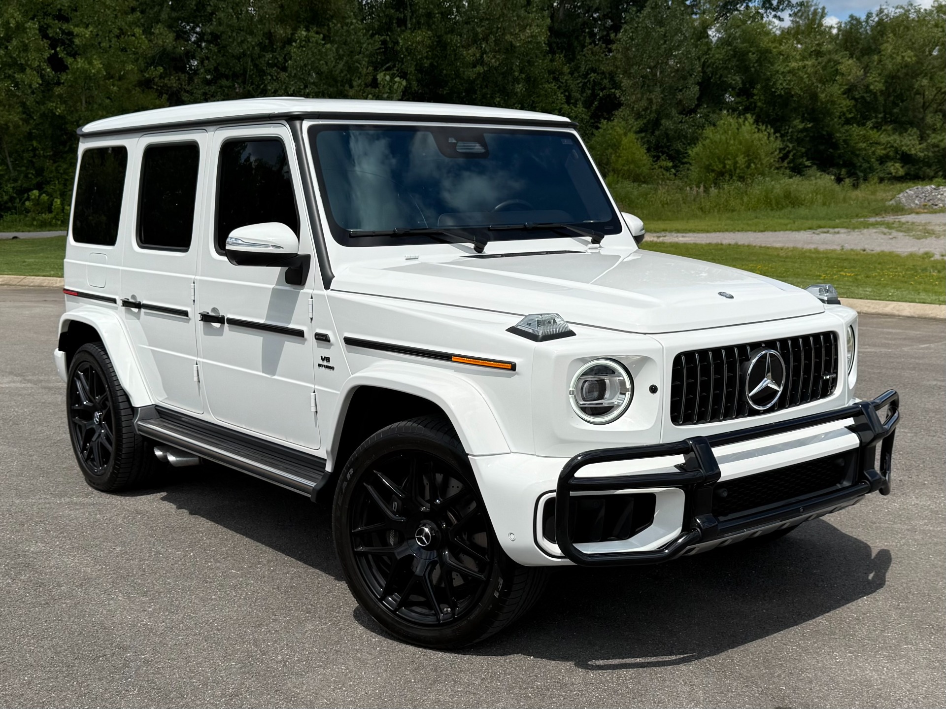 Polar White 2025 Mercedes-Benz G-Class SUV / Crossover All-Wheel Drive 9-Speed Automatic