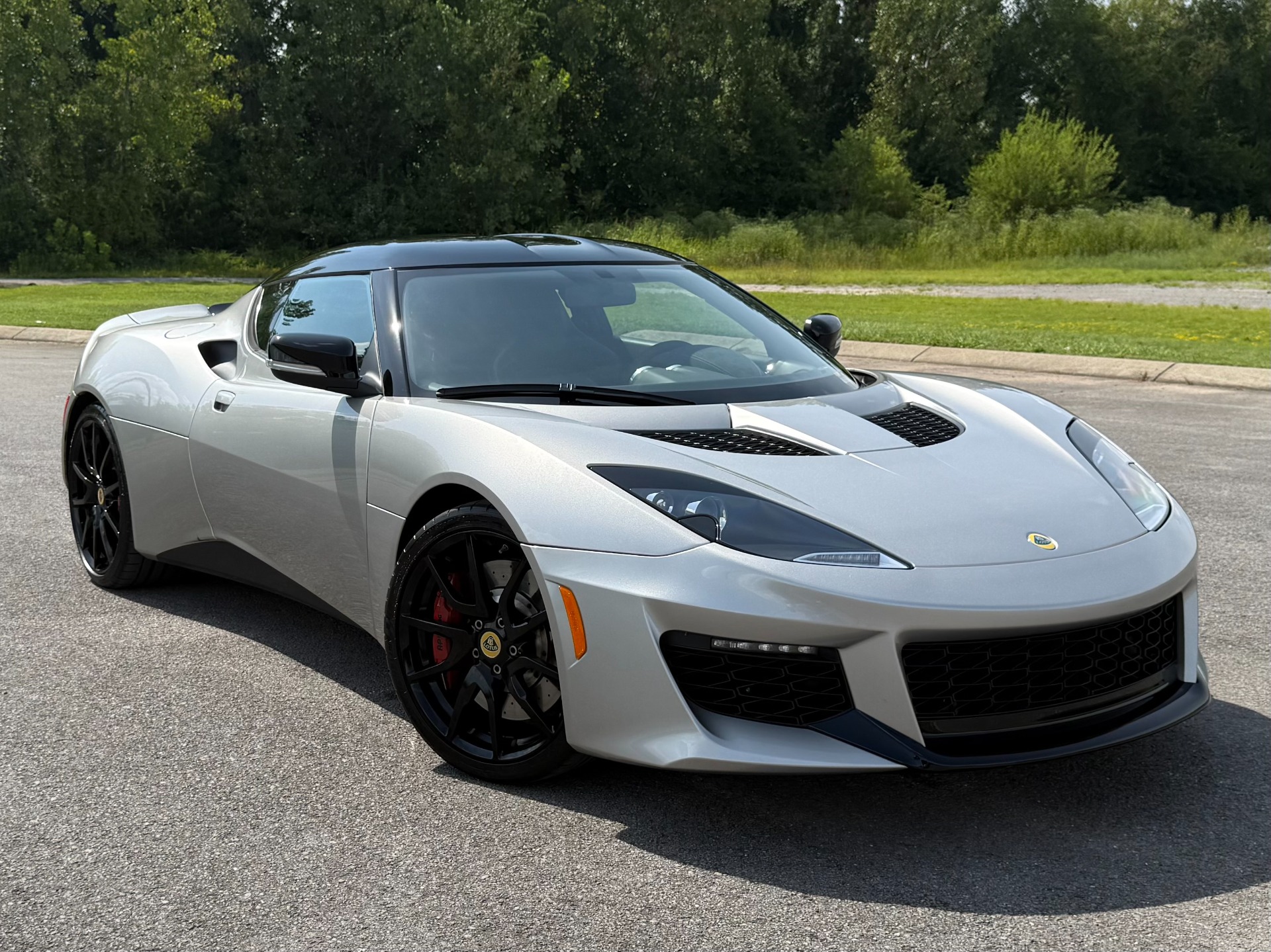 Gray 2017 Lotus Evora Coupe Rear-Wheel Drive 6-Speed Manual