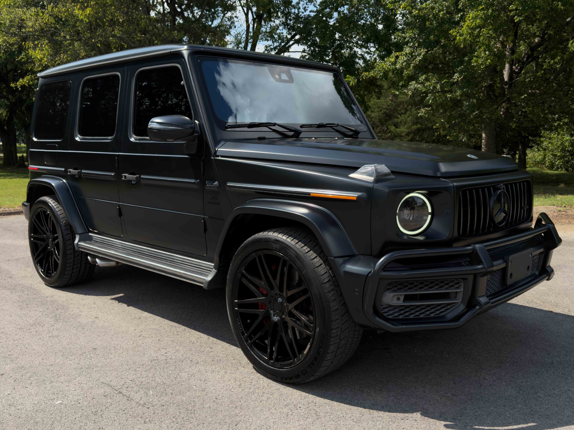 designo Night Black Magno Matte 2021 Mercedes-Benz G-Class SUV / Crossover All-Wheel Drive 9-Speed Automatic