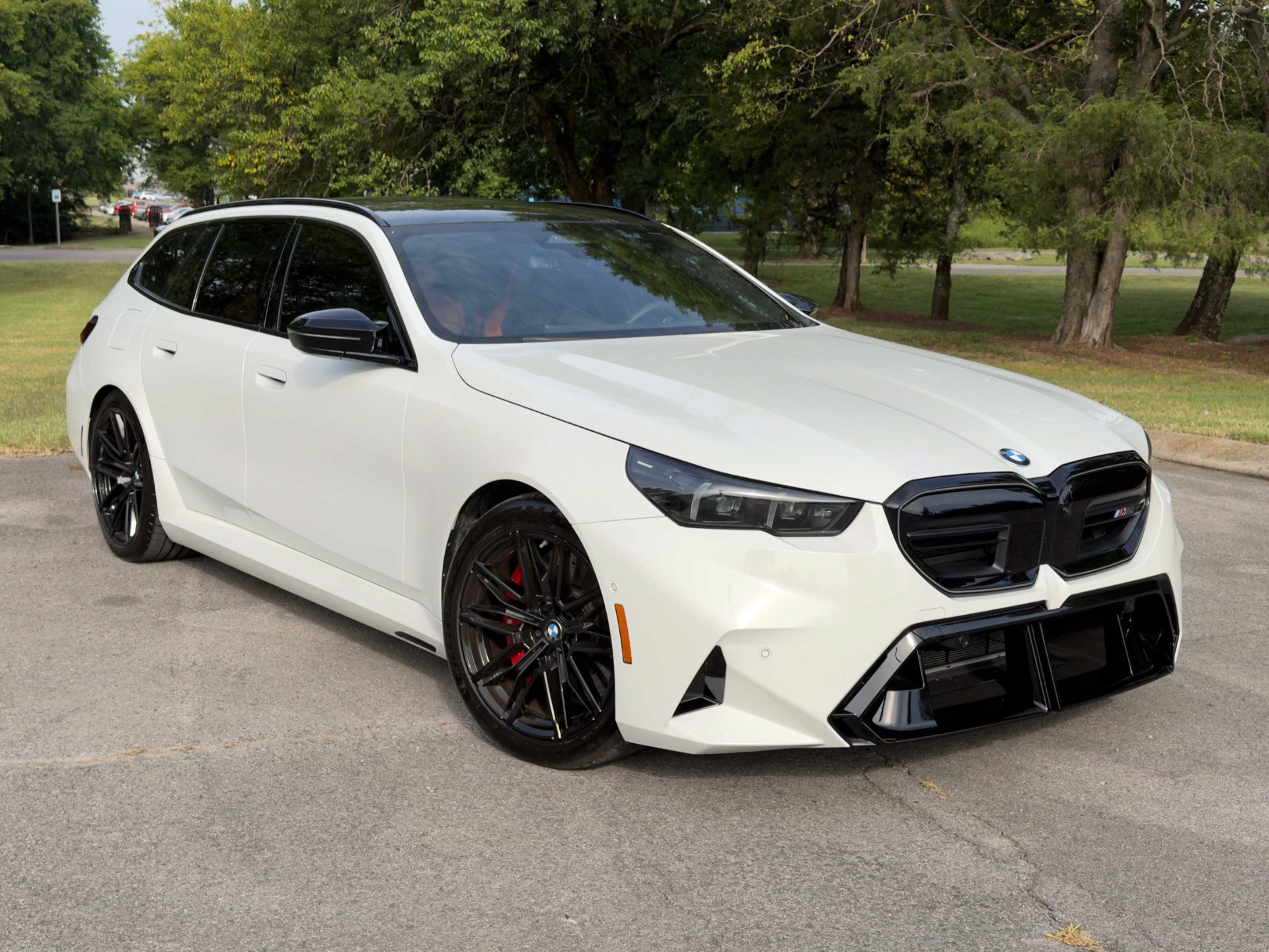 Alpine White 2025 BMW M5 Wagon All-Wheel Drive 8-Speed Automatic