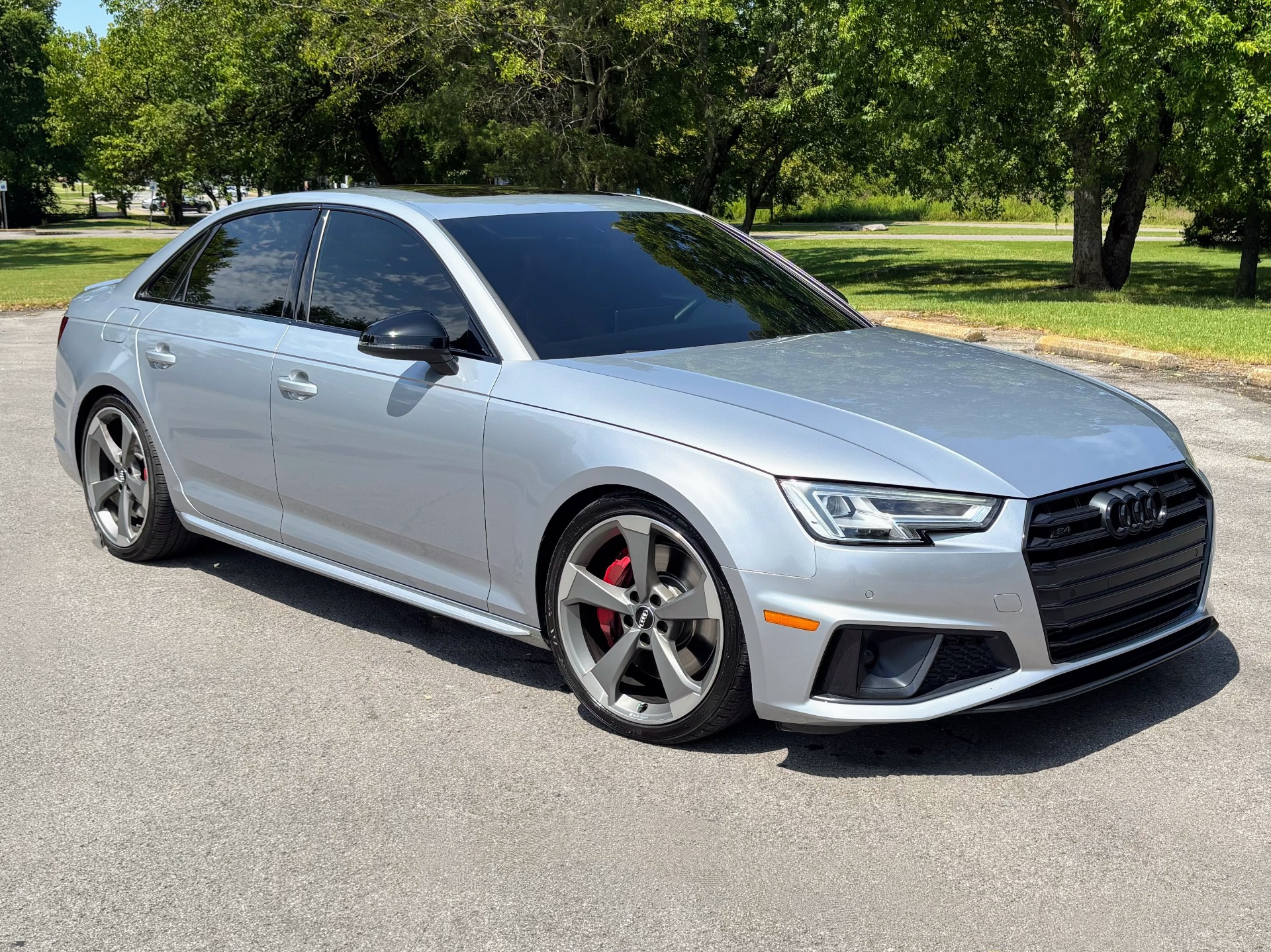 Florett Silver Metallic 2019 Audi S4 Sedan All-Wheel Drive 8-Speed Automatic