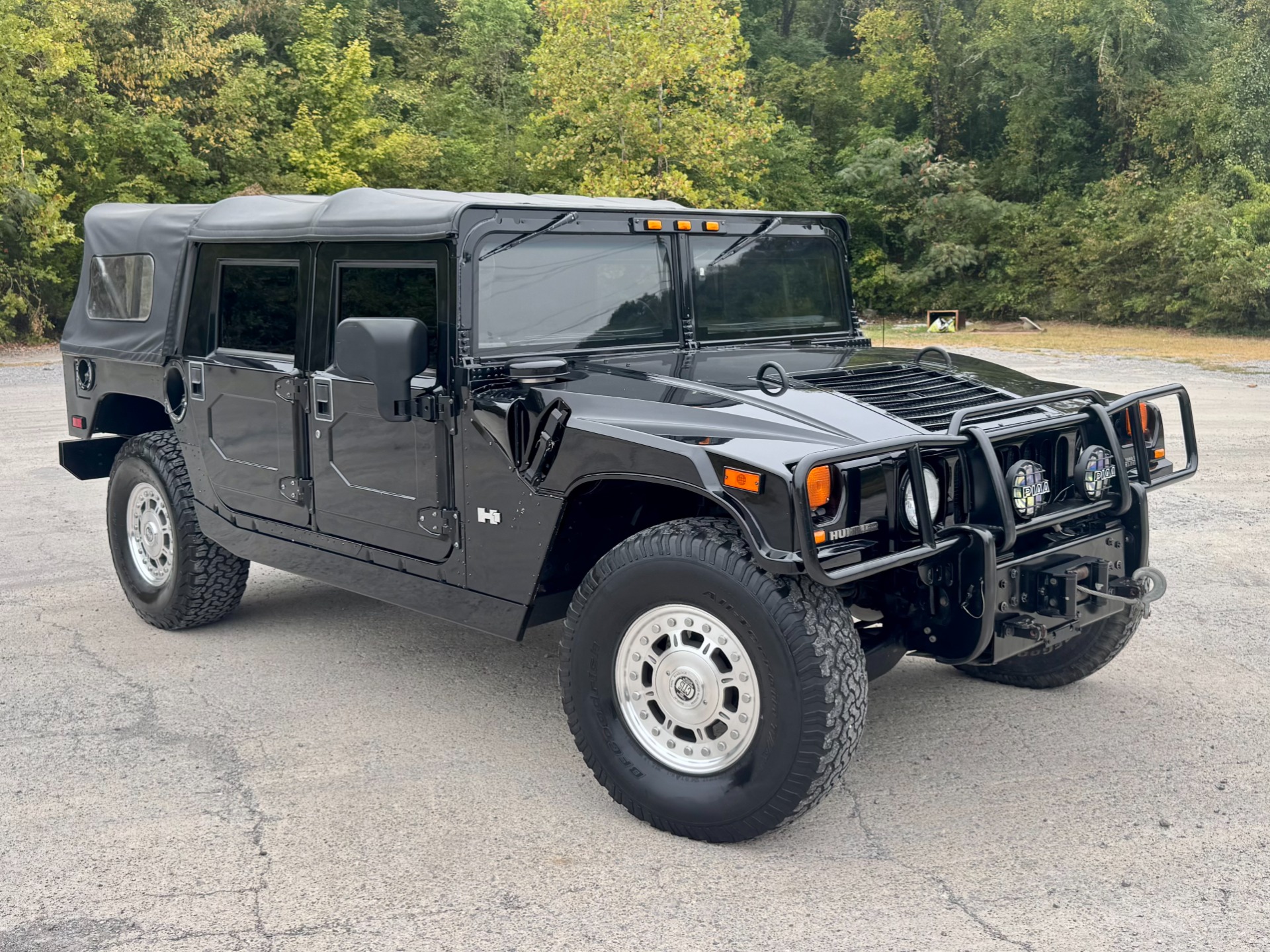 Black 2004 Hummer H1 SUV / Crossover Four-Wheel Drive 4-Speed Automatic