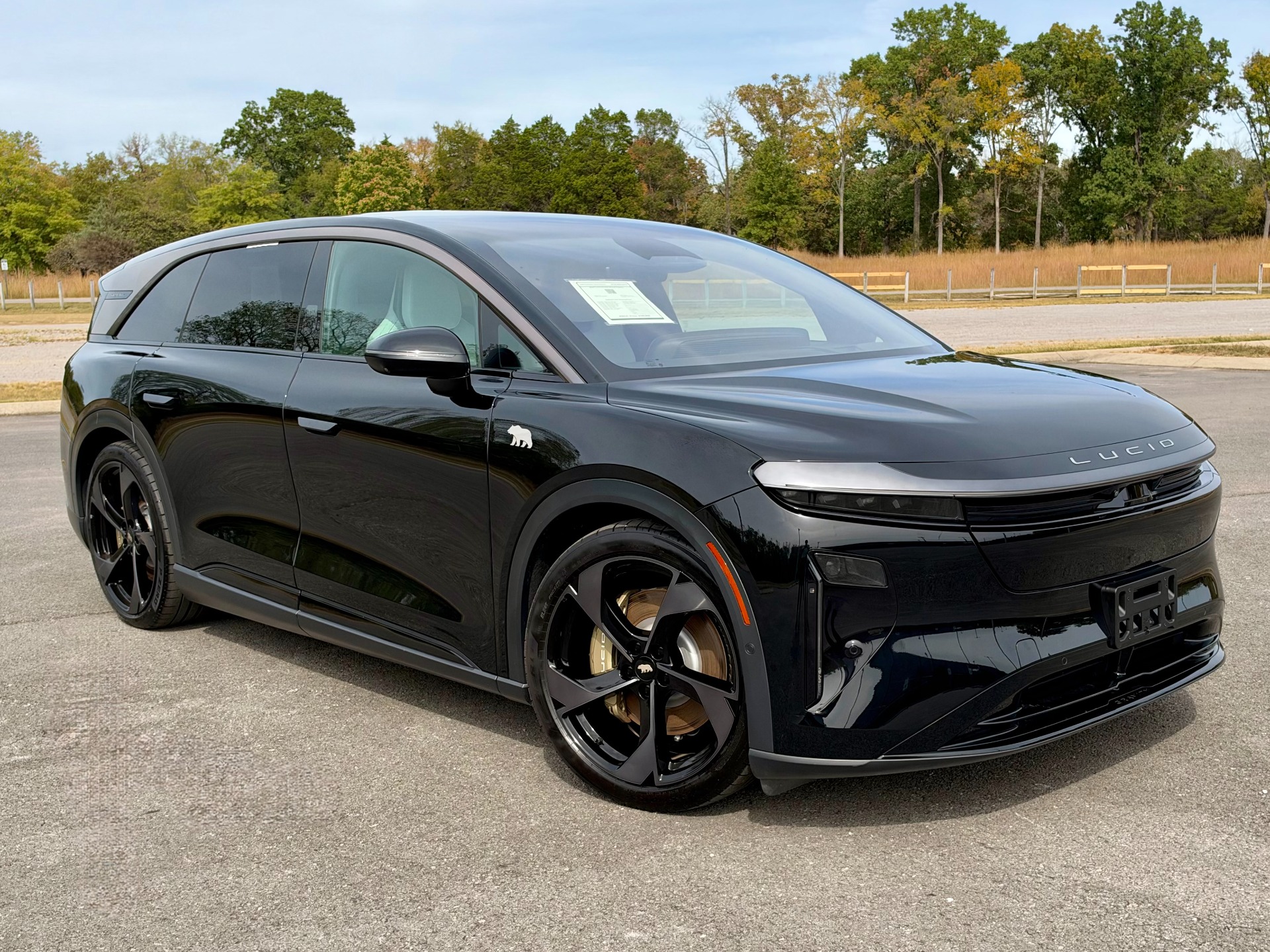 Abyss Black 2026 Lucid Gravity SUV / Crossover All-Wheel Drive 1-Speed Dual Clutch