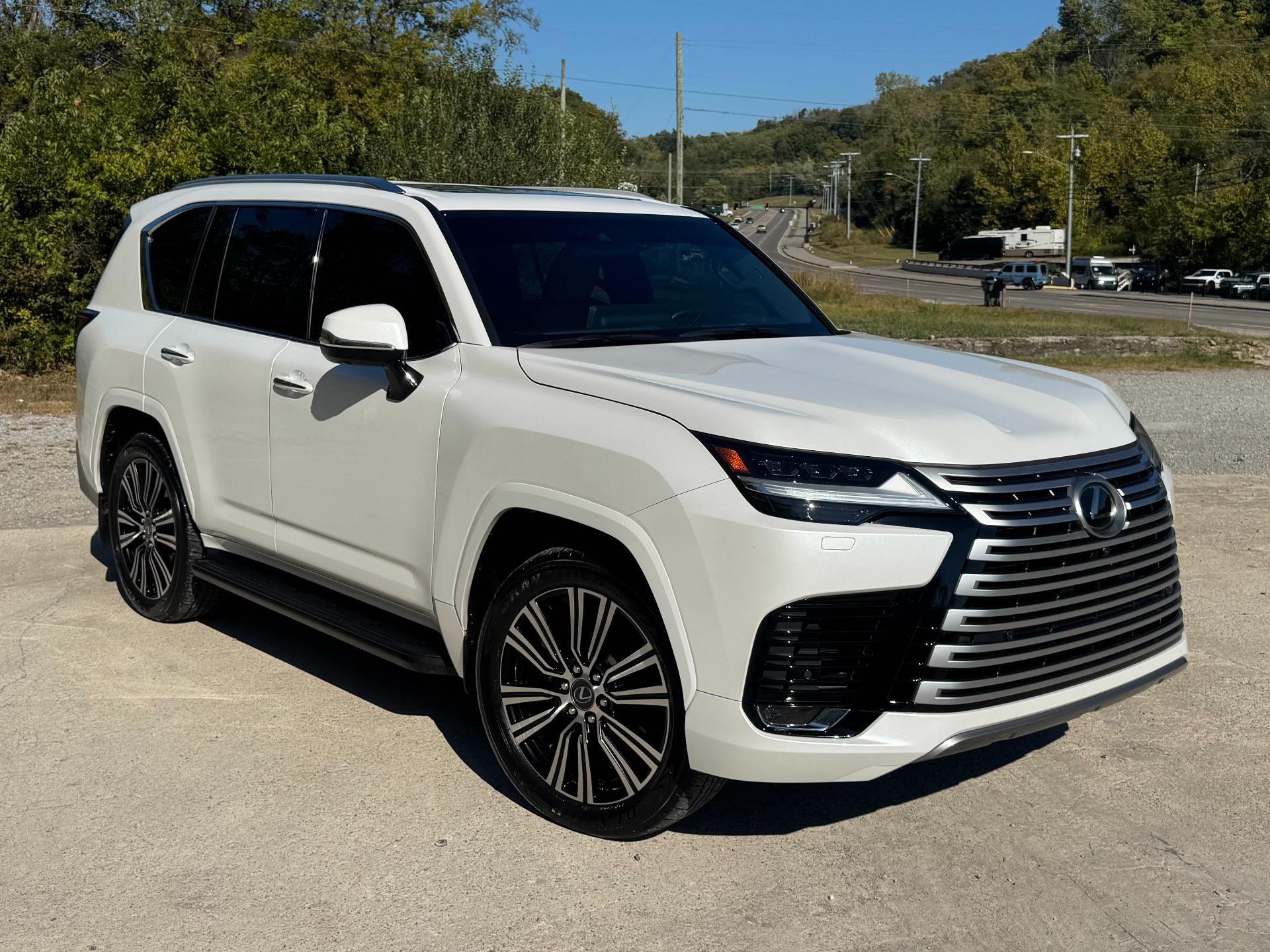 Eminent White Pearl 2024 Lexus LX SUV / Crossover All-Wheel Drive Automatic