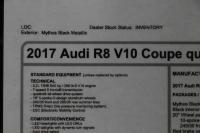 Used 2017 Audi R8 V10 QUATTRO S TRONIC AWD W/NAV AWD  for sale Sold at Auto Collection in Murfreesboro TN 37130 95