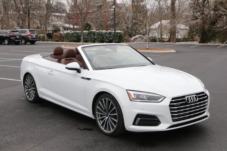 Used 2018 Audi A5 Prestige Cabriolet 2.0 T W/NAV 2.0T quattro Prestige for sale Sold at Auto Collection in Murfreesboro TN 37130 1