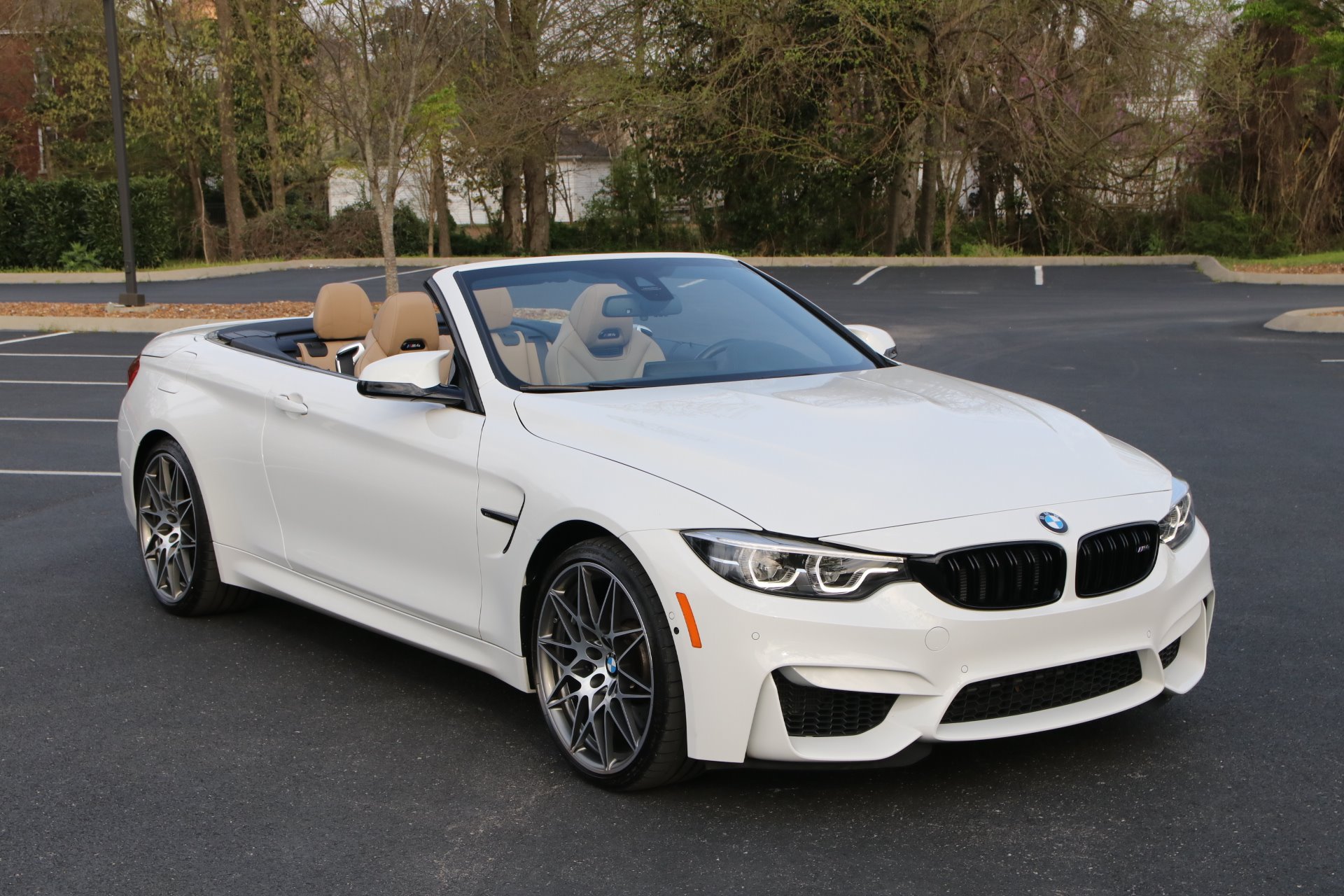 Cabrio BMW 4 белый матовый