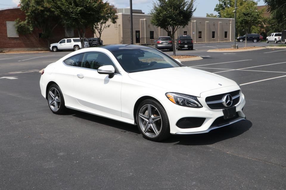 Used 2017 Mercedes-Benz C300 sport 4Matic coupe w/NAV C300 4MATIC COUPE for sale $29,250 at Auto Collection in Murfreesboro TN 37130 1