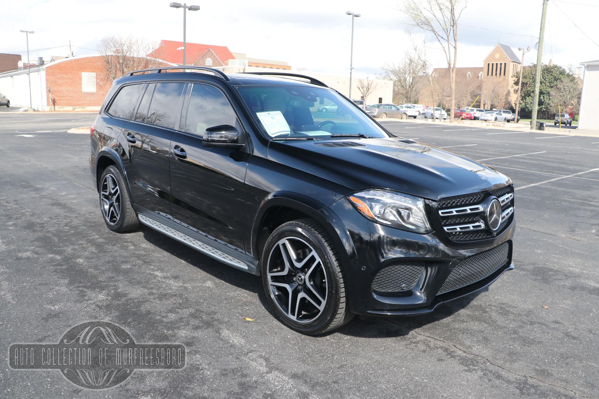 Used 2018 Mercedes-Benz GLS 550 4MATIC W/Designo Porcelain/Black Leather for sale Sold at Auto Collection in Murfreesboro TN 37129 1