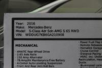 Used 2016 Mercedes-Benz S65 AMG W/NAV S65 AMG for sale Sold at Auto Collection in Murfreesboro TN 37129 98