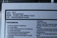 Used 2017 Mercedes-Benz C300 4MATIC COUPE W/NAV for sale Sold at Auto Collection in Murfreesboro TN 37129 95