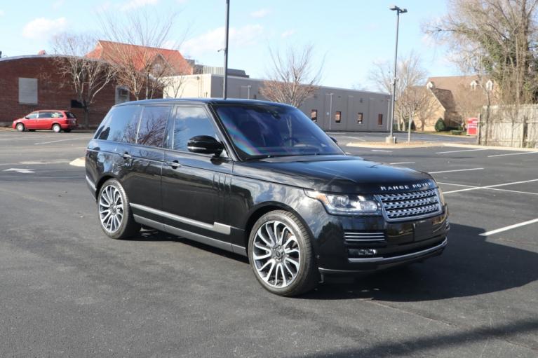 Used Used 2017 LAND ROVER RANGE ROVER 5.0 Supercharged Autobiography w/executive pkg for sale $84,950 at Auto Collection in Murfreesboro TN