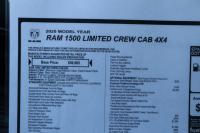 Used 2020 Ram 1500 Limited Crew cab 4x4 W/NAV LIMITED CREW CAB SWB 4WD for sale Sold at Auto Collection in Murfreesboro TN 37130 93