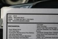 Used 2014 Mercedes-Benz C250 RWD W/NAV for sale Sold at Auto Collection in Murfreesboro TN 37129 80
