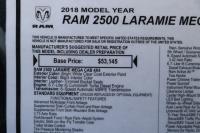 Used 2018 RAM 2500 LARAMIE MEGA CAB 4X4 W/NAV LARAMIE for sale Sold at Auto Collection in Murfreesboro TN 37129 68