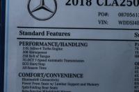 Used 2018 Mercedes-Benz CLA 250 COUPE W/NAV for sale Sold at Auto Collection in Murfreesboro TN 37129 89