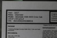 Used 2017 CHEVROLET SILVERADO 1500 LTZ W/1LZ CREW CAB 4X4 W/NAV LTZ w/1LZ for sale Sold at Auto Collection in Murfreesboro TN 37130 79
