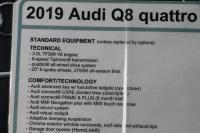 Used 2019 Audi Q8 QUATTRO PRESTIGE LUXURY W/NAV for sale Sold at Auto Collection in Murfreesboro TN 37129 65