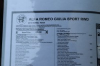 Used 2018 Alfa Romeo Giulia SPORT RWD W/NAV for sale Sold at Auto Collection in Murfreesboro TN 37130 83