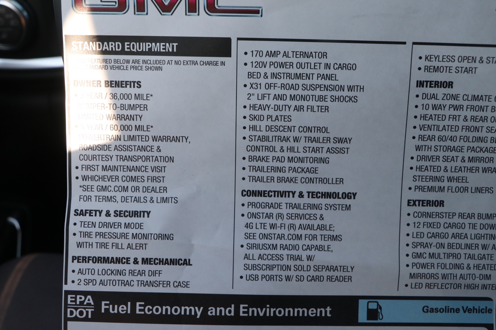 2021 Gmc Sierra 1500 Maintenance Schedule