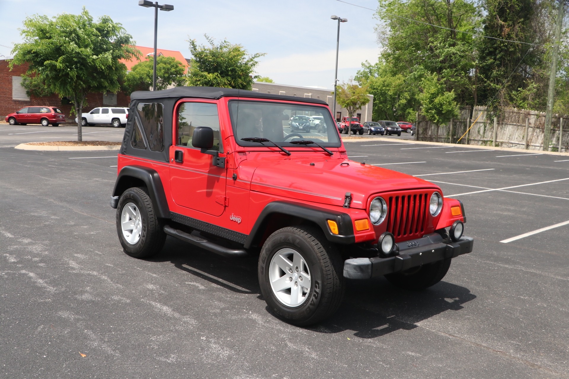 Used 2004 Jeep Wrangler RUBICON 2DR for sale Sold at Auto Collection in Murfreesboro TN 37130 1