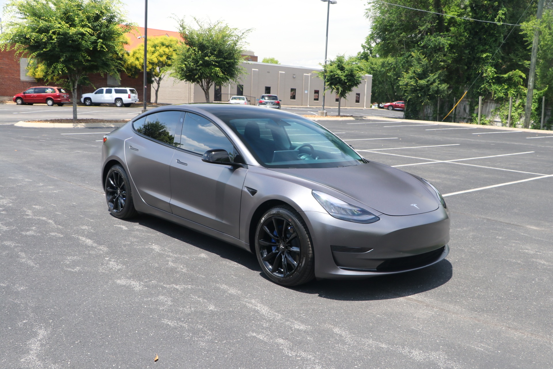 Used 2021 Tesla Model 3 Standard Range Plus W/FULL SELF DRIVING for sale Sold at Auto Collection in Murfreesboro TN 37130 1
