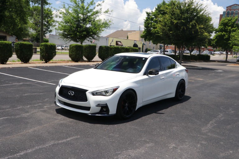Used 2018 infiniti Q50 RED SPORT 400 AWD W/NAV for sale $39,950 at Auto Collection in Murfreesboro TN 37130 2