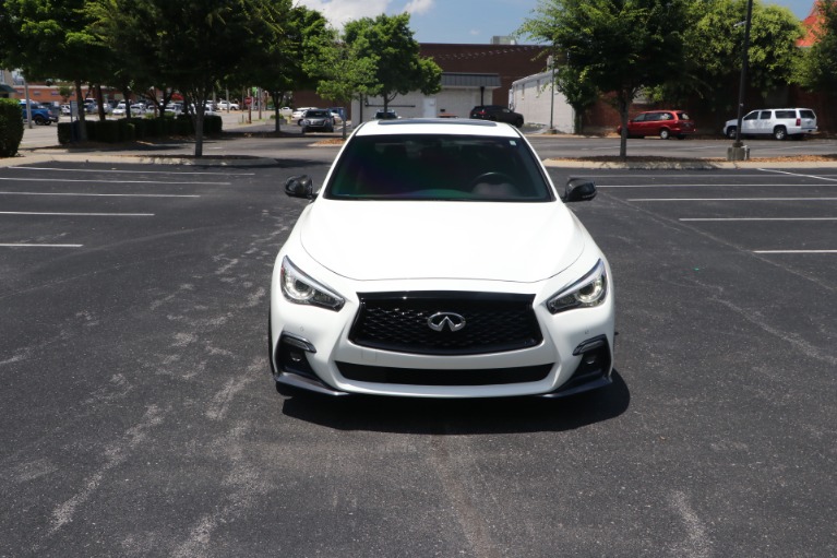 Used 2018 infiniti Q50 RED SPORT 400 AWD W/NAV for sale $39,950 at Auto Collection in Murfreesboro TN 37130 5