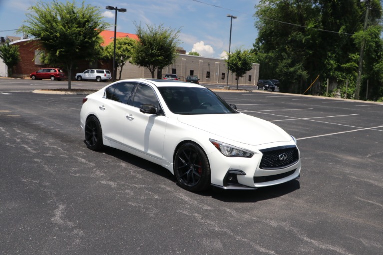 Used 2018 infiniti Q50 RED SPORT 400 AWD W/NAV for sale $39,950 at Auto Collection in Murfreesboro TN 37130 1