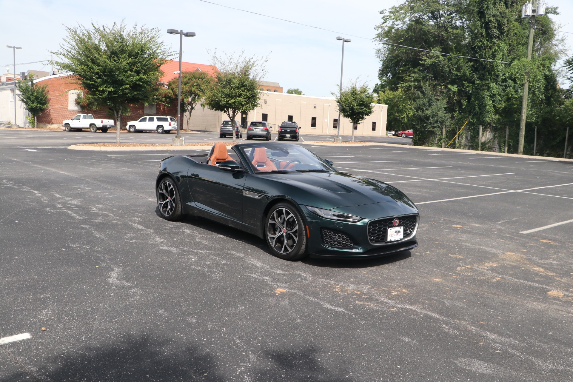 Used 2021 Jaguar F-TYPE P300 CONVERTIBLE W/Interior Luxury Pack Plus Package for sale Sold at Auto Collection in Murfreesboro TN 37130 1