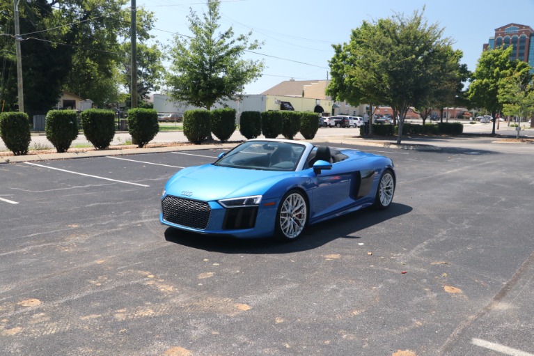 Used 2018 Audi R8 5.2 quattro V10 Spyder S tronic for sale $162,950 at Auto Collection in Murfreesboro TN 37130 2