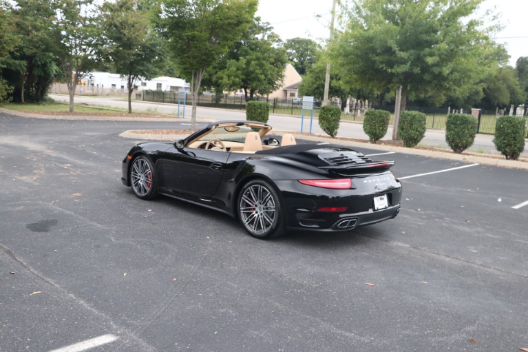 Used 2014 Porsche 911 TURBO CABRIOLET SPORT CHRONO W/NAV for sale $159,670 at Auto Collection in Murfreesboro TN 37130 4
