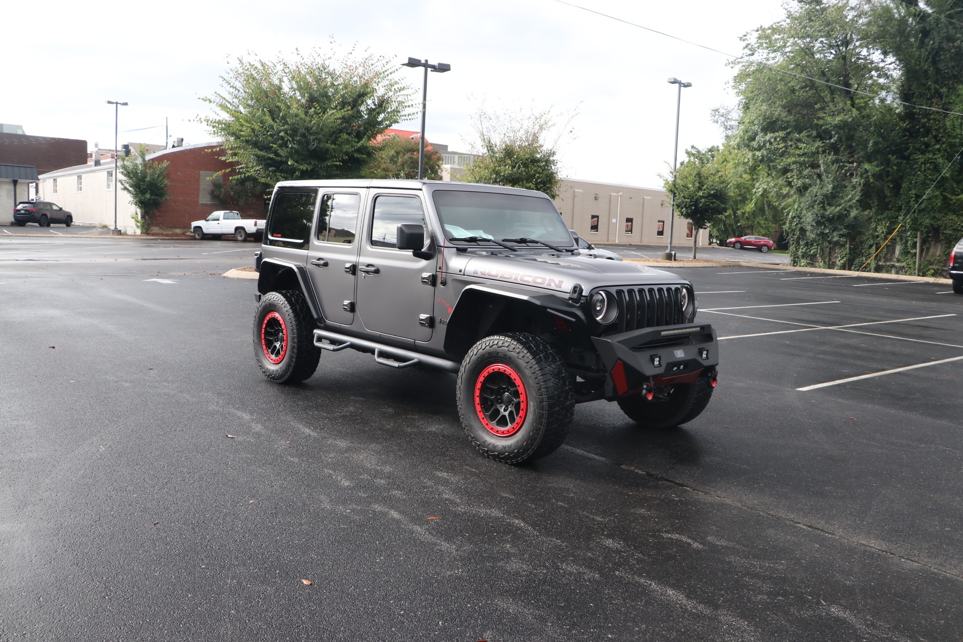 Used 2018 Jeep Wrangler UNLIMTED RUBICON 4X4 BODY COLORED FREEDOM TOP W/NAV for sale Sold at Auto Collection in Murfreesboro TN 37129 1