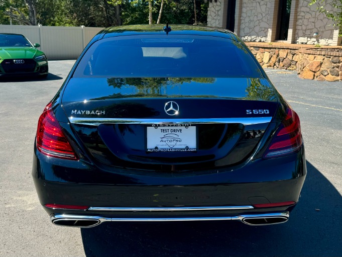 Used 2018 Mercedes-Benz Maybach S 650 RWD W/MAGIC SKY CONTROL for sale Sold at Auto Collection in Murfreesboro TN 37130 6