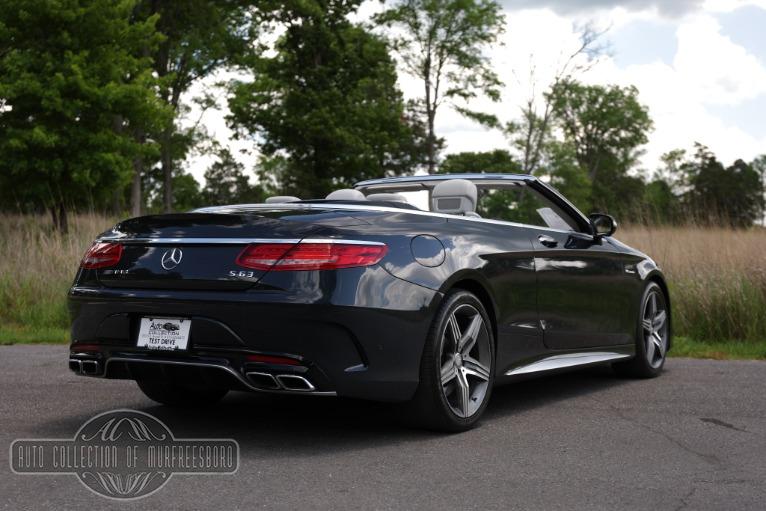 Used 2017 Mercedes-Benz S63 AMG CABRIOLET 4MATIC W/NAV for sale $118,950 at Auto Collection in Murfreesboro TN 37130 3