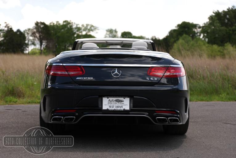 Used 2017 Mercedes-Benz S63 AMG CABRIOLET 4MATIC W/NAV for sale $118,950 at Auto Collection in Murfreesboro TN 37130 6