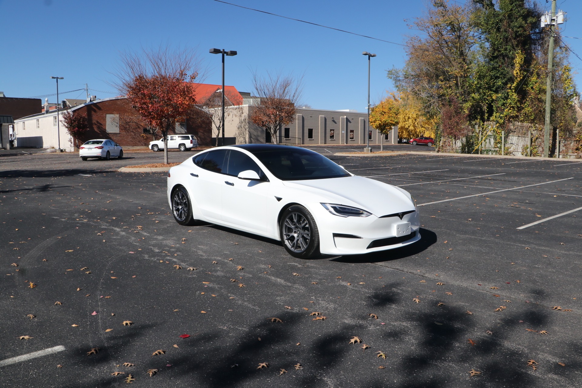 Used 2021 Tesla Model S STANDARD RANGE PLAID AWD W/NAV for sale Sold at Auto Collection in Murfreesboro TN 37130 1