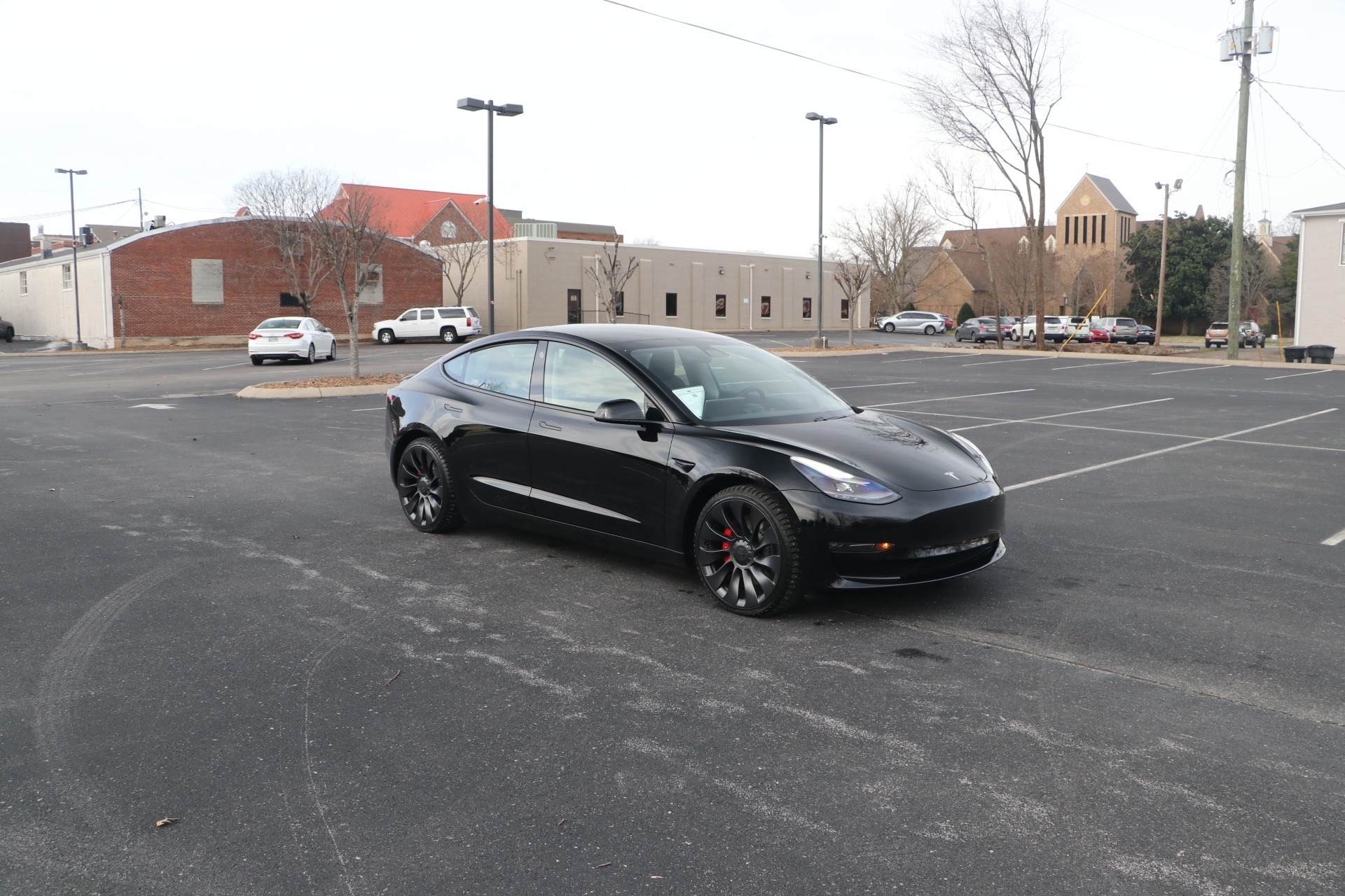 Used 2021 Tesla Model 3 Performance AWD W/NAV for sale $66,950 at Auto Collection in Murfreesboro TN 37130 1
