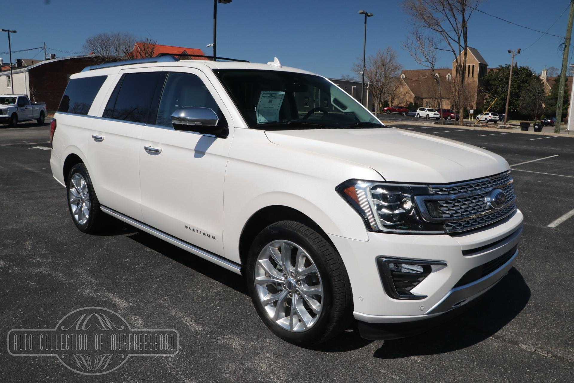 Used 2019 Ford Expedition MAX Platinum 7-PASSENGER 4WD W/NAV for sale $56,500 at Auto Collection in Murfreesboro TN 37130 1