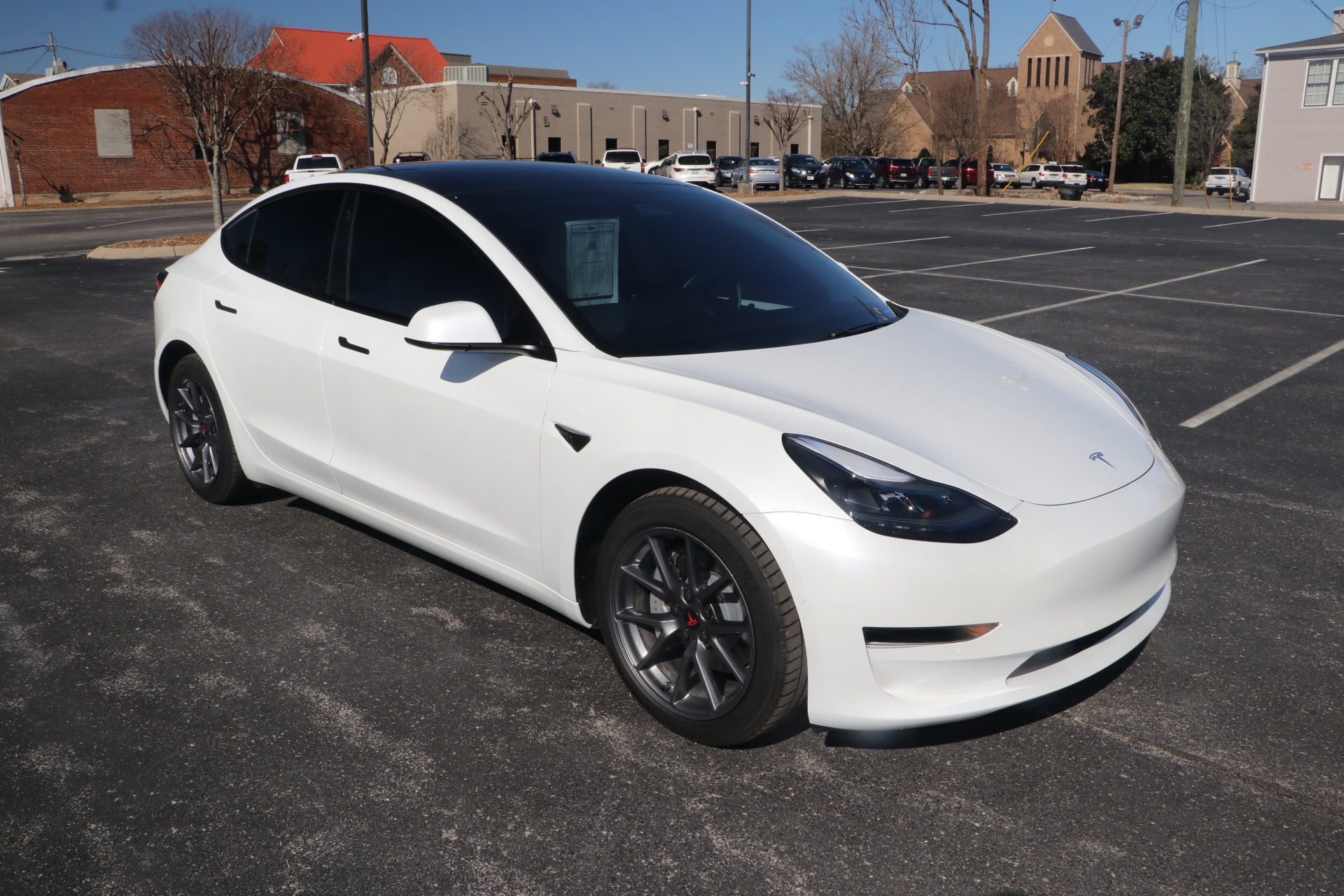 Used 2021 Tesla Model 3 STANDARD RANGE PLUS RWD W/NAV for sale Sold at Auto Collection in Murfreesboro TN 37130 1