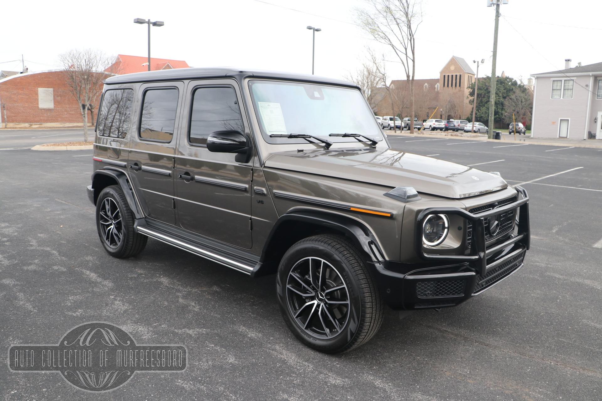 Used 2021 Mercedes-Benz G 550 AMG LINE 4MATIC W/G Manufaktur Interior Package Plus for sale $179,110 at Auto Collection in Murfreesboro TN 37130 1