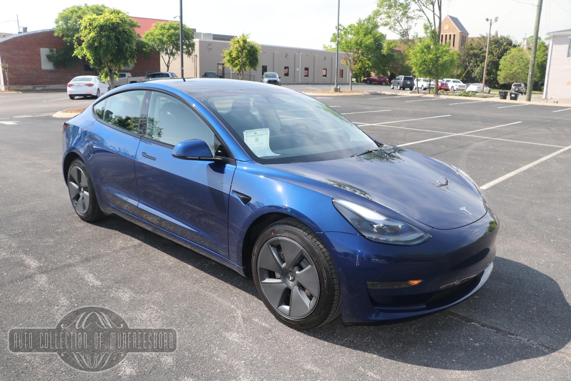 used 2022 tesla model 3 rwd
