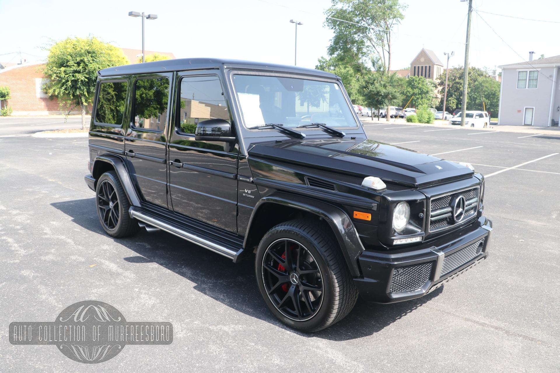 Used 2017 Mercedes-Benz AMG G 63 4MATIC W/Pa6 Designo Exclusive Leather Package for sale $112,950 at Auto Collection in Murfreesboro TN 37130 1