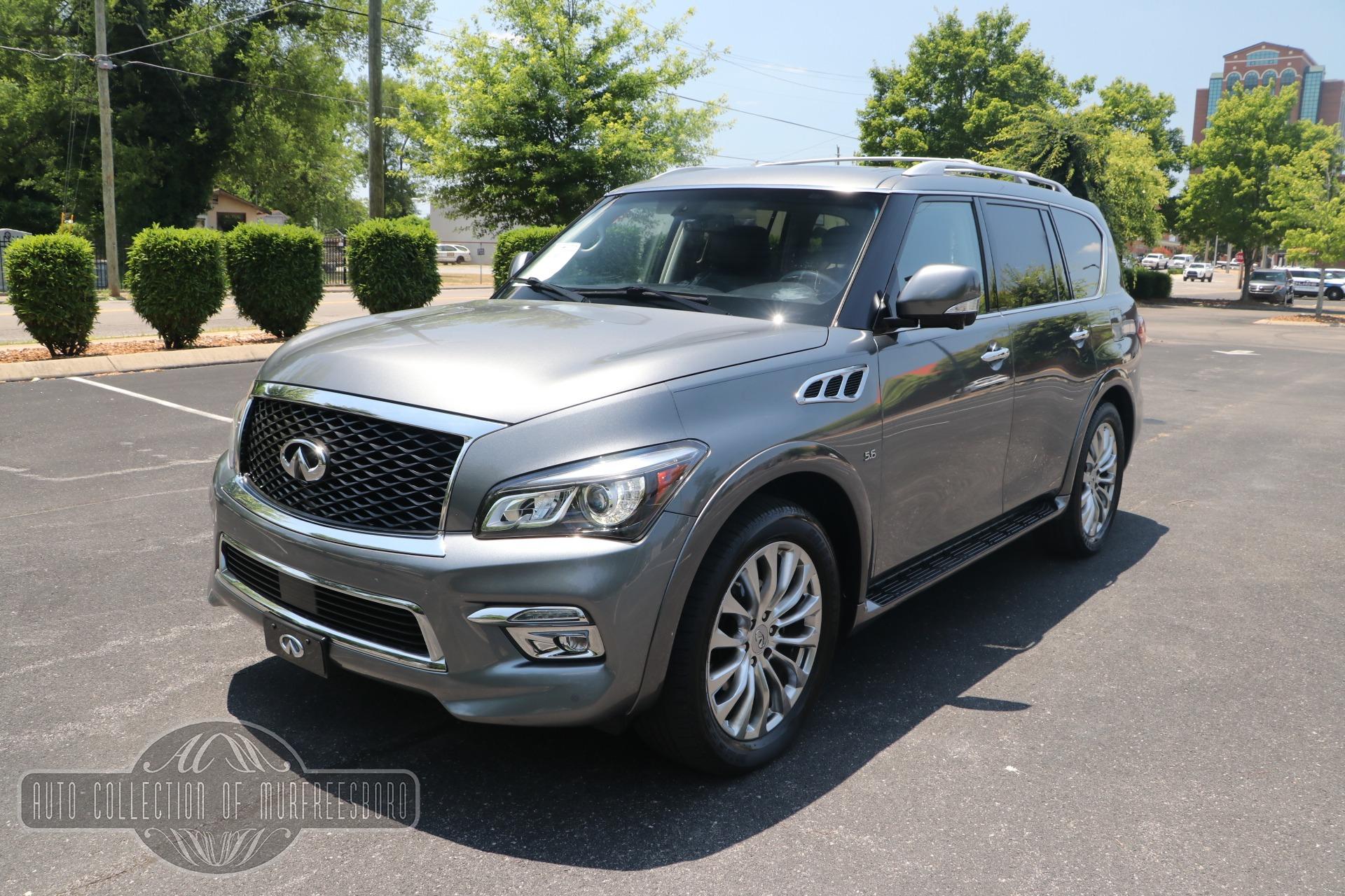 Used 2015 INFINITI QX80 4WD W/Theater PKG & Drivers Assistance PKG for sale $29,500 at Auto Collection in Murfreesboro TN 37130 1