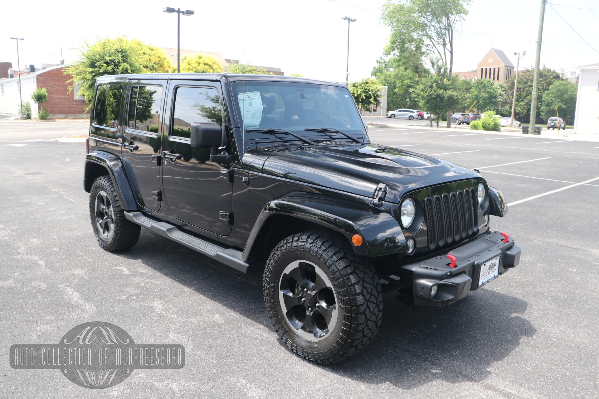 Used 2015 Jeep Wrangler Unlimited Sahara 4X4 W/NAV for sale $26,950 at Auto Collection in Murfreesboro TN 37130 1